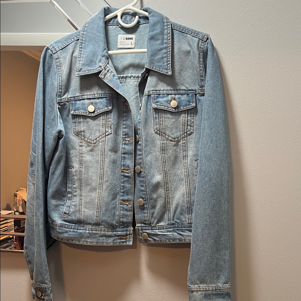 Ci Sono Light Blue Jean Jacket
